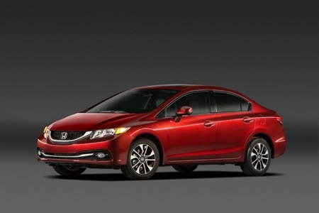 Cận cảnh xe Honda Civic 2013 - 12 Xe Civic 2013 phiên bản Coupe Si: